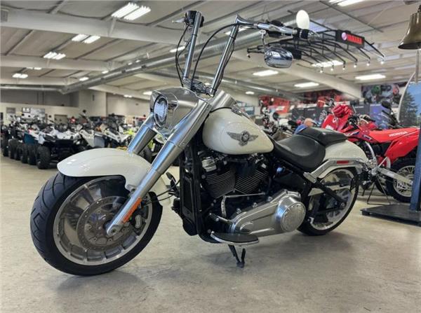 Grote foto verkoop harley davidson softail fat boy motoren harley davidson