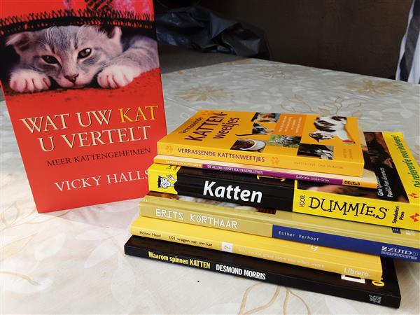 Grote foto katteboeken boeken dieren en huisdieren
