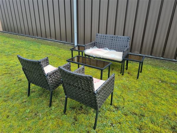 Grote foto tuinset uit faling voorraad beperkt tuin en terras tuinmeubelen