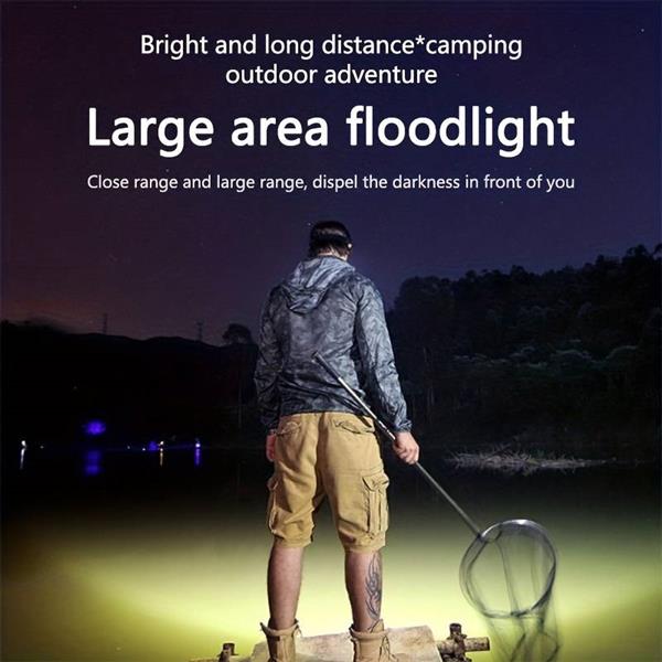 Grote foto draagbare hoofdlamp caravans en kamperen kampeertoebehoren