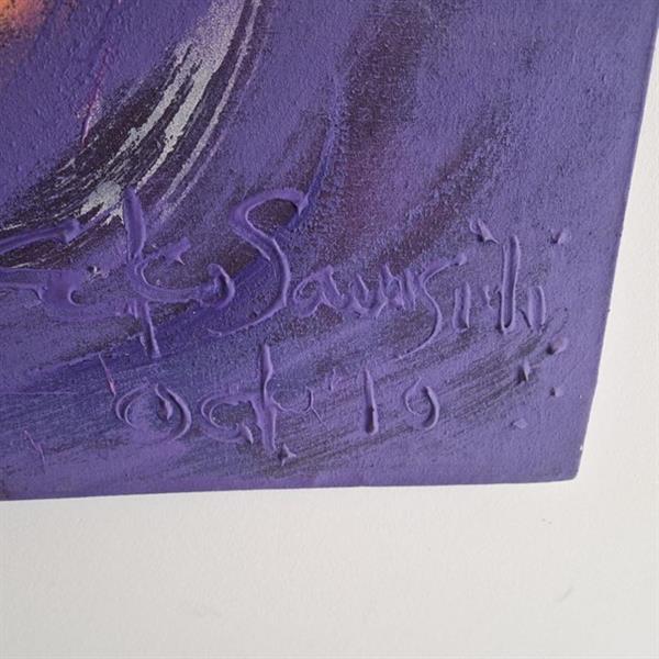 Grote foto schilderij van eko samsidi antiek en kunst abstract
