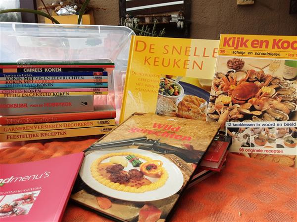 Grote foto kookboeken boeken kookboeken