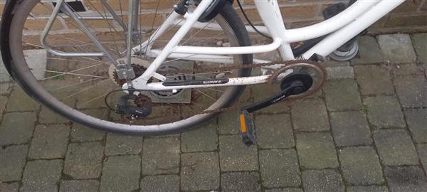 Grote foto mooie damesfiets fietsen en brommers damesfietsen