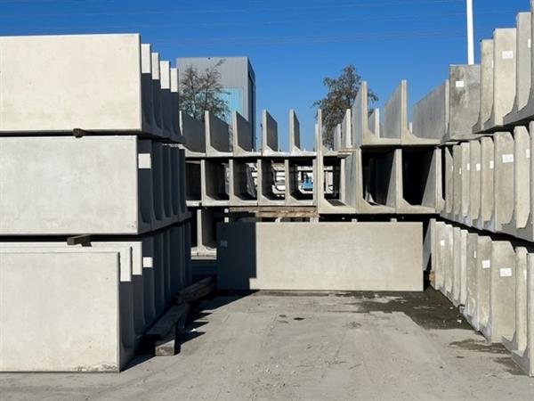 Grote foto terrastegel stelconplaat betonplaat keerwand doe het zelf en verbouw platen en panelen