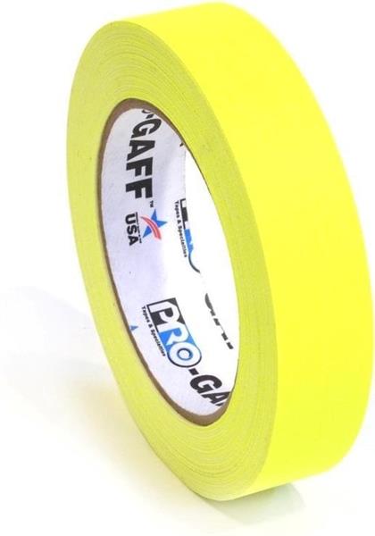 Grote foto pro gaff neon gaffa tape 24mm x 22 8m kleurenmix doe het zelf en verbouw materialen en producten