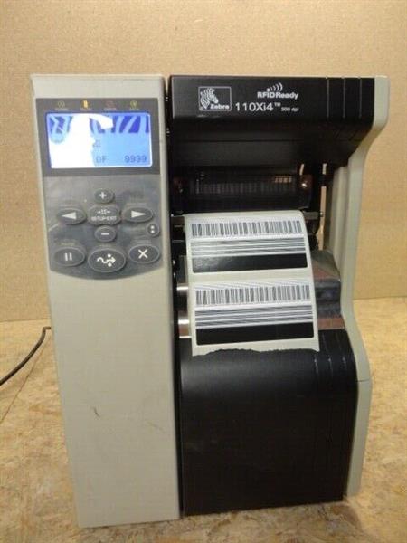 Grote foto zebra 110xi4 300dpi thermal barcode label printer usb network computers en software printers
