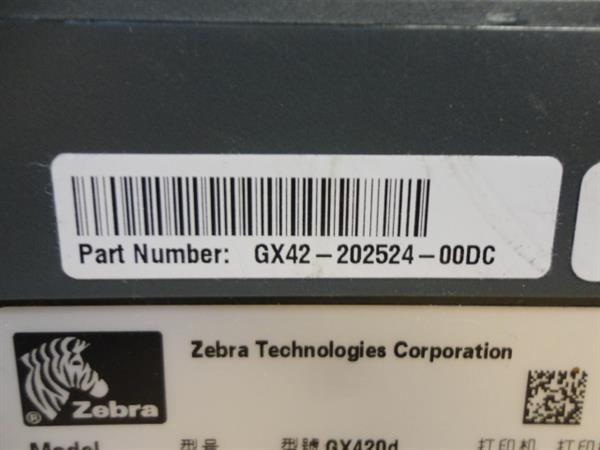 Grote foto zebra gx420d barcode label printer usb cutter computers en software printers