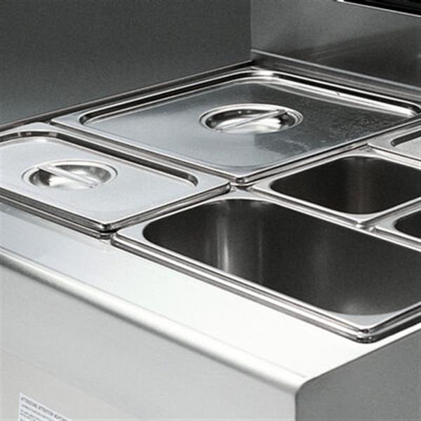 Grote foto elektrische bain marie gn 2 1 h 150 mm top diamond e7 bm8t diversen overige diversen