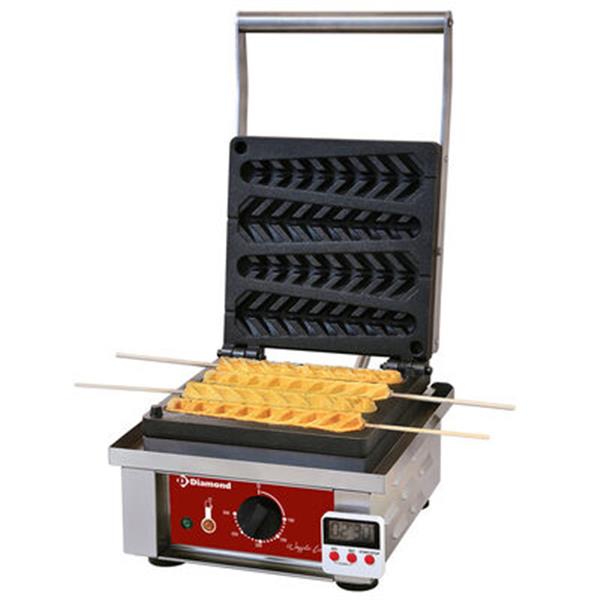 Grote foto elektrisch wafelijzer amp quot wafels op stokjes amp quot 4 stuks. timer diamond ge 4x en diversen overige diversen