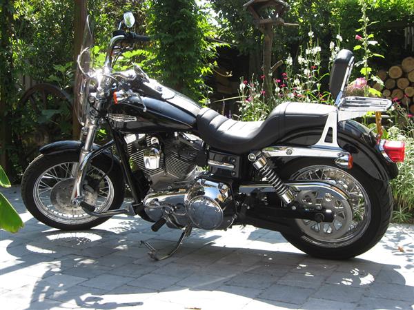 Grote foto motor harley dyna motoren harley davidson