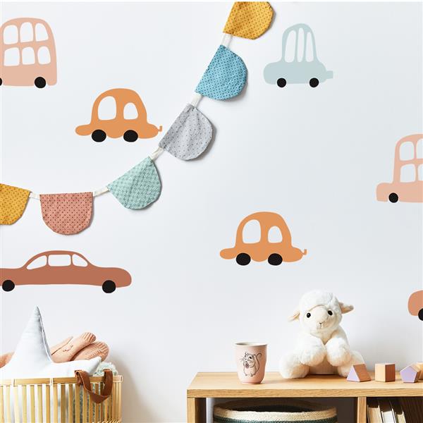 Grote foto muursticker cars cars kinderen en baby complete kinderkamers