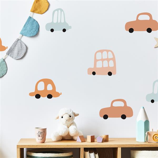 Grote foto muursticker cars cars kinderen en baby complete kinderkamers