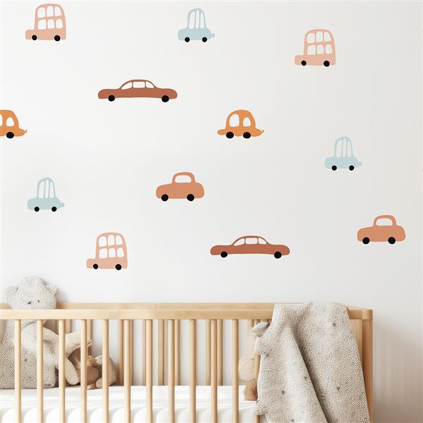 Grote foto muursticker cars cars kinderen en baby complete kinderkamers