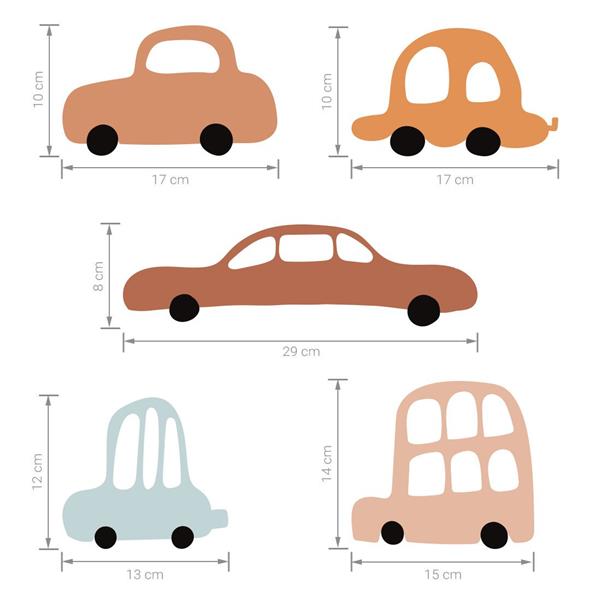 Grote foto muursticker cars cars kinderen en baby complete kinderkamers
