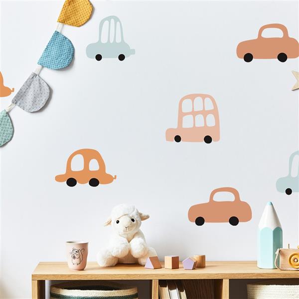 Grote foto muursticker cars cars kinderen en baby complete kinderkamers