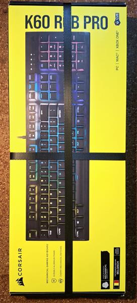 Grote foto clavier corsair k60 rgb pro spelcomputers games overige toebehoren