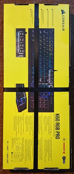 Grote foto clavier corsair k60 rgb pro spelcomputers games overige toebehoren