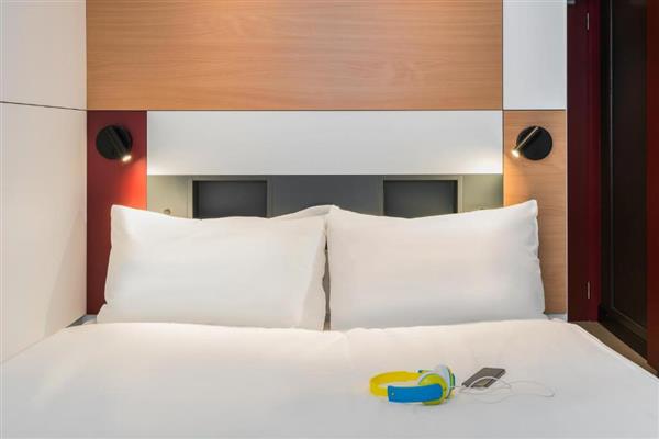 Grote foto hotelkamer in ibis budget blankenberge vakantie belgi