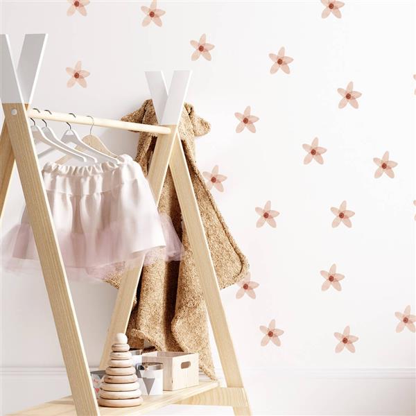 Grote foto muursticker forget me not boho forget me not kinderen en baby complete kinderkamers