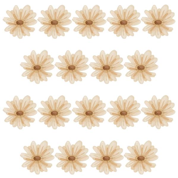 Grote foto muursticker daisy boho daisy boho kinderen en baby complete kinderkamers