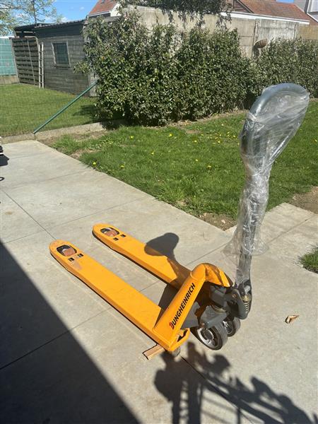 Grote foto handtranspallet jungheinrich doe het zelf en verbouw kranen en graafmachines