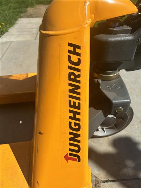 Grote foto handtranspallet jungheinrich doe het zelf en verbouw kranen en graafmachines