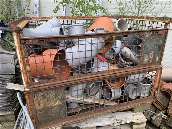 Grote foto diverse pvc hulpstukken 125 160 200 doe het zelf en verbouw buizen en afvoer