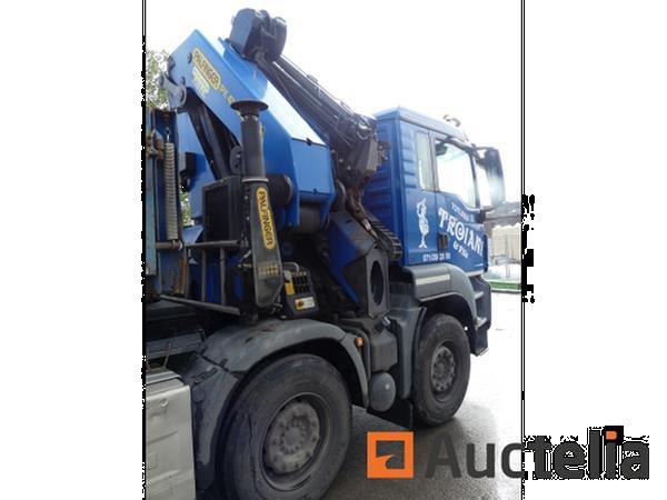 Grote foto vrachtwagen met deurarm containers man tgs 2015 550 doe het zelf en verbouw vrachtwagens
