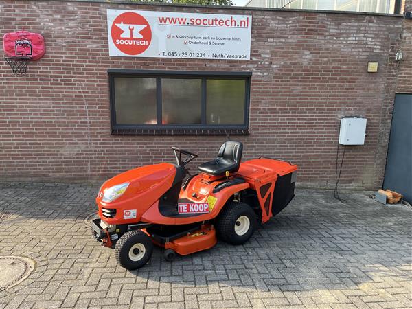 Grote foto kubota gr1600 zitmaaier met opvangbak. tuin en terras zitmaaiers