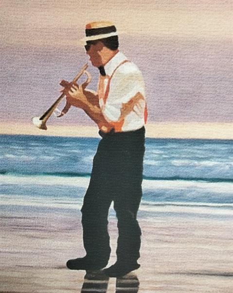 Grote foto pierre benson dance on the beach big size antiek en kunst curiosa en brocante