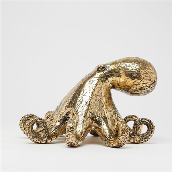 Grote foto beeld no reserve price a octopus sculpture in polished bronze 11 cm brons antiek en kunst curiosa en brocante