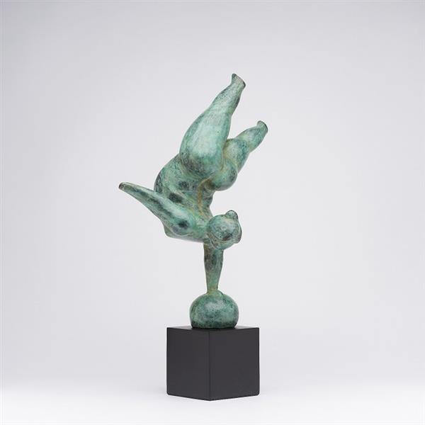 Grote foto sculptuur no reserve price fat lady sculpture 46 cm brons antiek en kunst curiosa en brocante