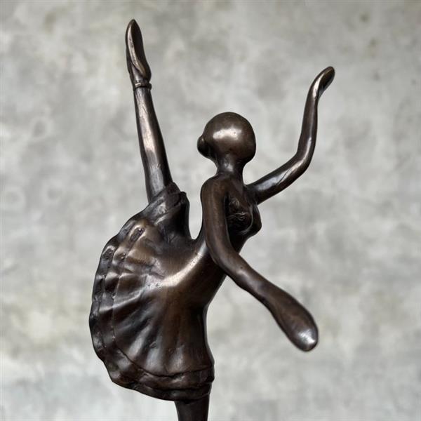 Grote foto sculptuur no reserve price bronze ballerina 30 cm brons antiek en kunst curiosa en brocante