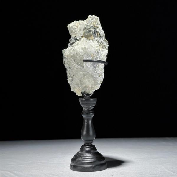 Grote foto geen reserveprijs pyriet op aangepaste standaard kristalcluster hoogte 16 cm breedte 6 cm antiek en kunst curiosa en brocante