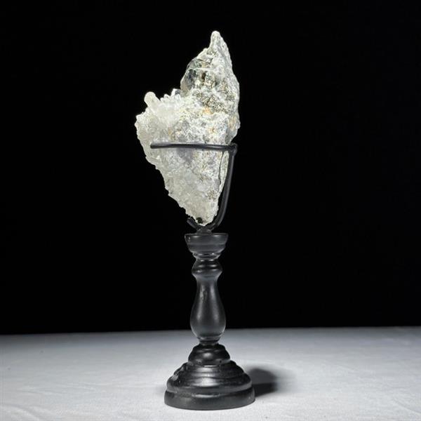 Grote foto geen reserveprijs pyriet op aangepaste standaard kristalcluster hoogte 16 cm breedte 6 cm antiek en kunst curiosa en brocante