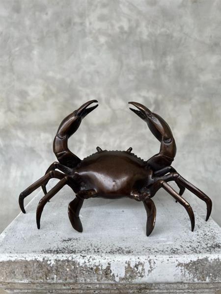 Grote foto sculptuur no reserve price sooka interior bronze crab sculpture 14 cm brons antiek en kunst curiosa en brocante