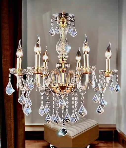 Grote foto slc illumina mg kroonluchter kristal antiek en kunst curiosa en brocante
