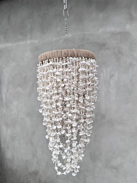 Grote foto no reserve price sl09 stunning handmade shell chandelier kroonluchter schelpen antiek en kunst curiosa en brocante