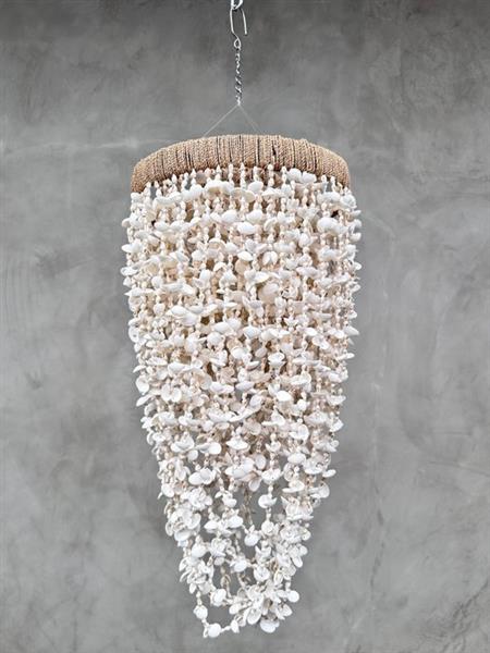 Grote foto no reserve price sl09 stunning shell chandelier kroonluchter schelpen antiek en kunst curiosa en brocante