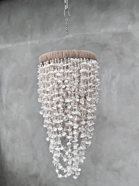 Grote foto no reserve price sl09 stunning shell chandelier kroonluchter schelpen antiek en kunst curiosa en brocante