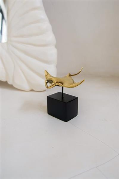 Grote foto sculptuur no reserve price sculpture manta ray on a base 11.5 cm brons antiek en kunst curiosa en brocante