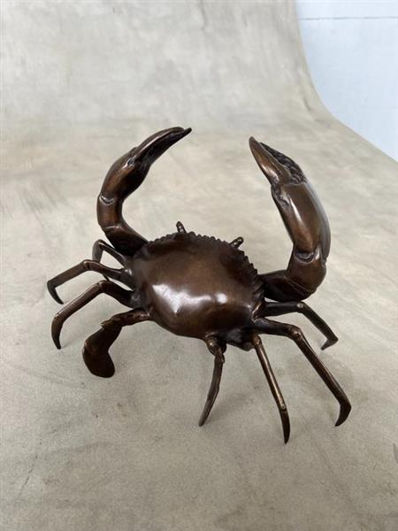 Grote foto sculptuur no reserve price sooka interior bronze crab sculpture 14 cm brons antiek en kunst curiosa en brocante