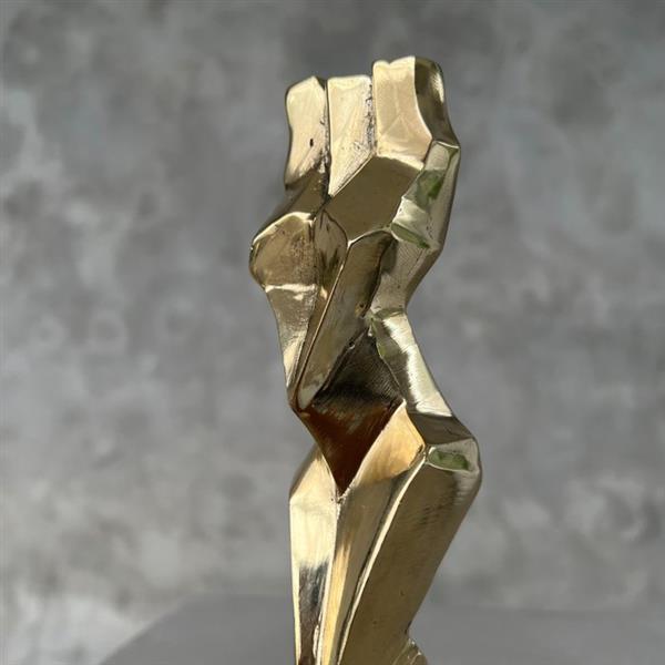 Grote foto sculptuur no reserve price sculpture cubist lady bronze 21 cm brons antiek en kunst curiosa en brocante
