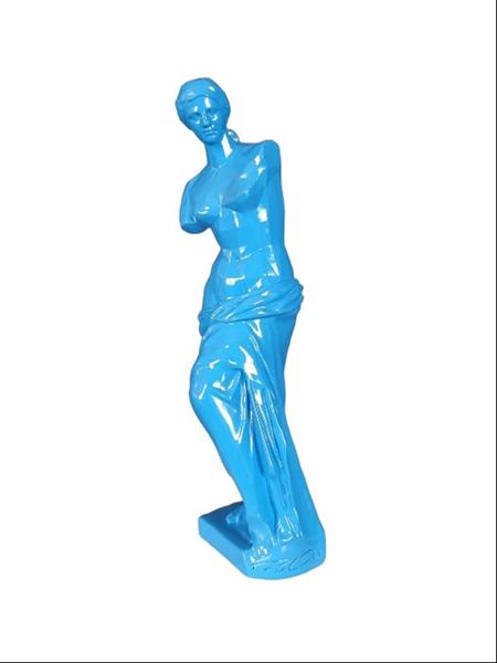 Grote foto richard orlinski 1966 sculptuur venus di milo new 34cm gift box 34 cm hars antiek en kunst curiosa en brocante