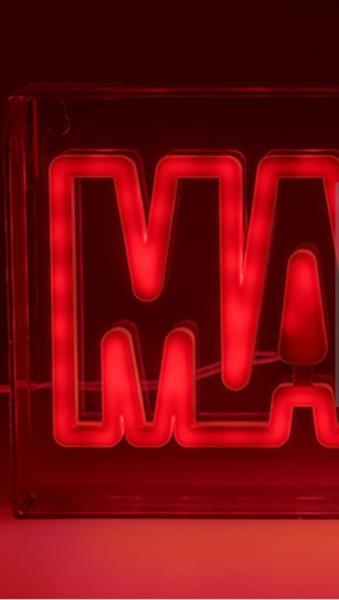 Grote foto marvel lampada new entry uscita 19 04 24 lichtbord plastic antiek en kunst curiosa en brocante