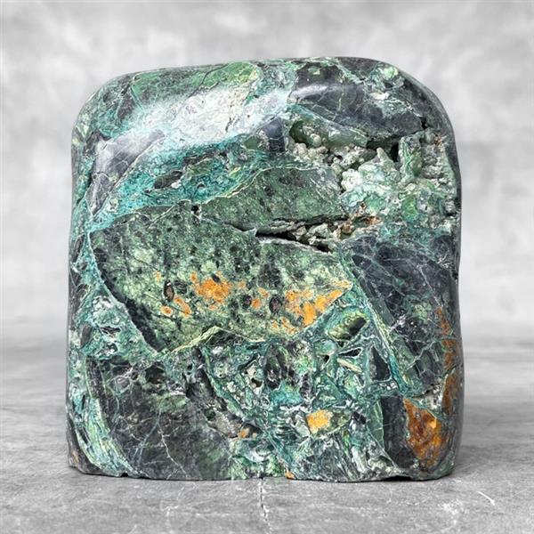 Grote foto geen reserveprijs prachtige groene smithsonite freeform hoogte 9 cm breedte 9 cm 2700 g antiek en kunst curiosa en brocante