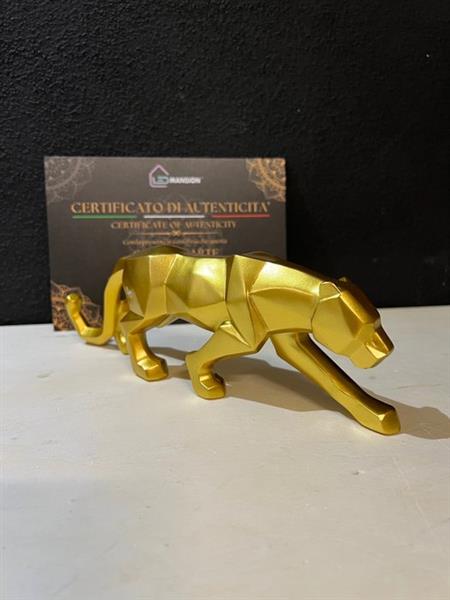 Grote foto ledmansion 1995 sculptuur modern leopard 8 cm hars vinyl 2023 antiek en kunst curiosa en brocante