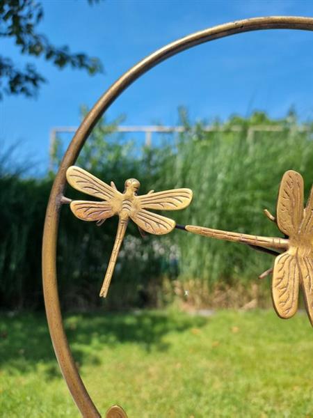 Grote foto sculptuur bronze butterflies 38 cm brons antiek en kunst curiosa en brocante