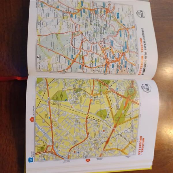 Grote foto stratenatlas belgi editie 2004 boeken atlassen en landkaarten