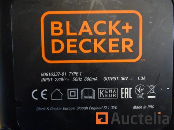 Grote foto batterij oplader black decker 36 v doe het zelf en verbouw gereedschappen en machines